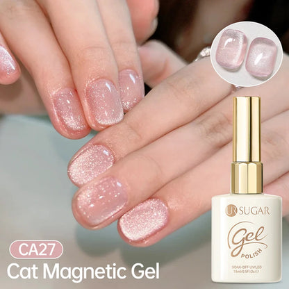 UR SUGAR 15ml Cat Magnetic Gel Nail Polish 30 Colors Semi Permanent