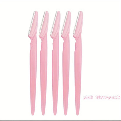 3/5/6/10/12 Piece Multi-Purpose Eyebrow Shaver Set - Gentle Facial
