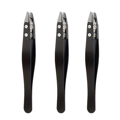 Zirconia Ceramic Pointed Tweezers Stainless Steel Tweezers with