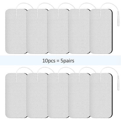 Physiotherapy Tens Electrode Pads Conductive Gel Therapeutic Pulse