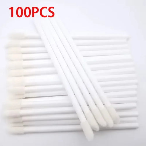 100Pcs  Lipstick Wands Set Cosmetic Makeups Tools Make Up Brushes Lash