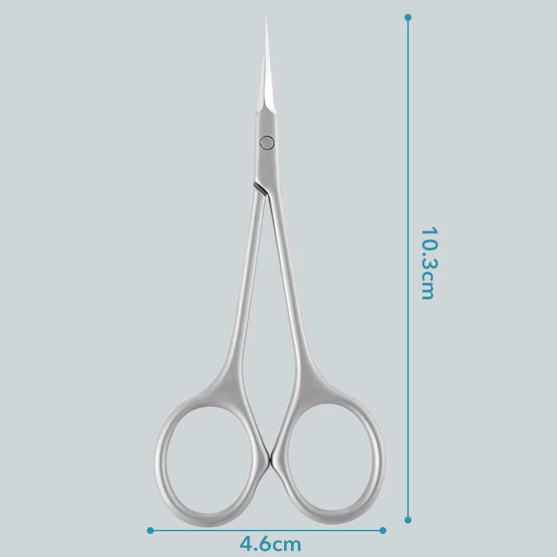 Stainless Steel Cuticle Scissors - Nail Art Clippers