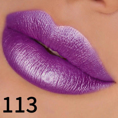 19 colors glitter lipstick hydrating red pink sparkling shine lip