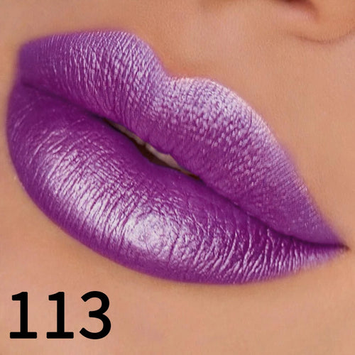 19 colors glitter lipstick hydrating red pink sparkling shine lip