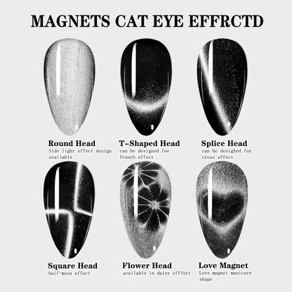 Cat Eye Nail Magnetic Stick Cylindrical Magnet for Cat Eye UV Gel