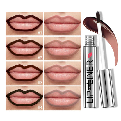 Lip Liner Pencil Peel Off Lip Stain Tattoo Long Wearing Matte