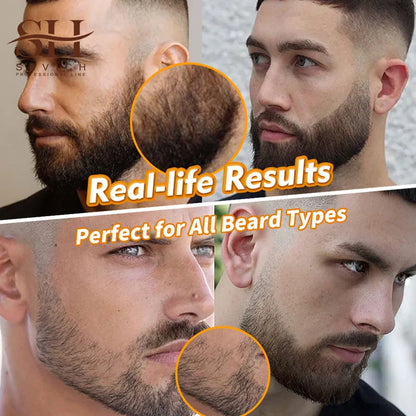 Waterproof Beard Pen Filler Men Moustache Coloring Pen Beard Coloring