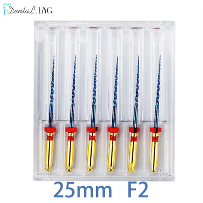 Dental Root Canal File Gold Endo Rotary Super Files Golden Endodontic