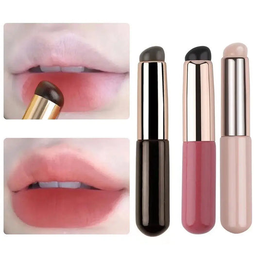 Silicone Lip Brush With Cover Cap Concealer Brush Like Fingertips Q