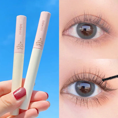 Silk Fiber Curling Mascara, Ultra-Fine Brush, Lengthening &