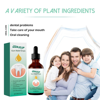 Gum Repair Drops Relieve Receding Gingival Swelling Gum Cleaning Care