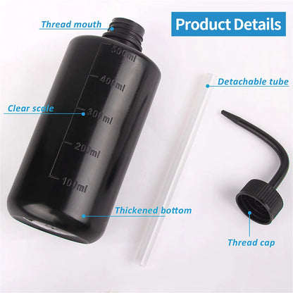 250/500ml Tattoo Spray Bottle Plastic Safety Wash Bottles Lab Tattoo