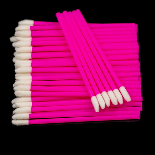 wholesale 50Pcs Disposable Lip Brushes Lipstick Gloss Applicators