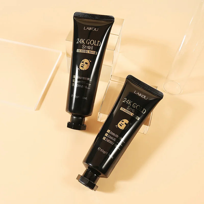 LAIKOU 24K Gold Sakura Peeling Face Mask Anti Wrinkle Whitening