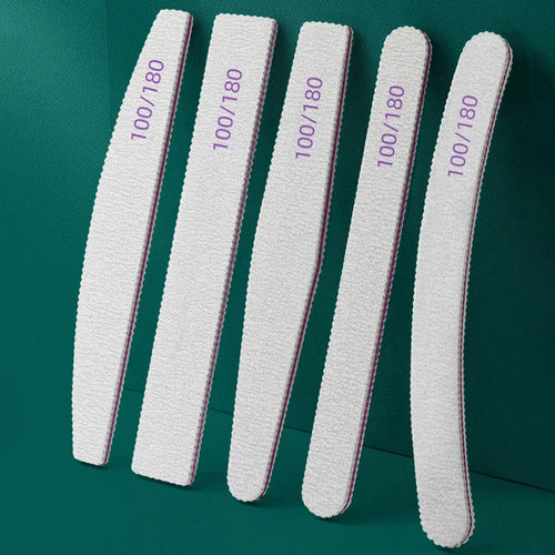 Nano Glass Nail File Transparent Crystal Nail Polish Rubbing Strip
