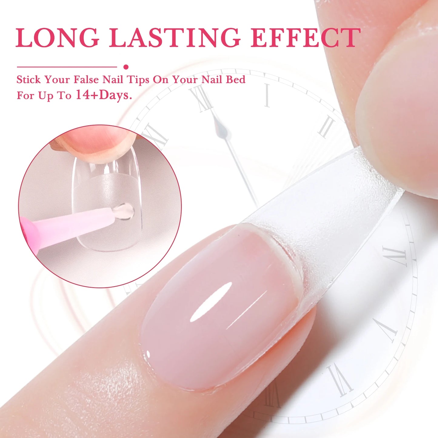 14PCS Nail Glue for Press on Nails for Nail Tips Acrylic Nail Glue