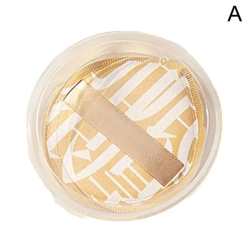 Air Cushion Cosmetic Puff Set With Storage Box Makeup Cotton Candy