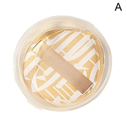 Air Cushion Cosmetic Puff Set With Storage Box Makeup Cotton Candy