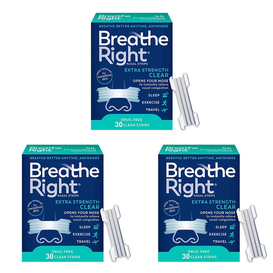 30/60/90 Pcs Anti-Snoring Nose Strips Sleep Nasal Strips for Improved