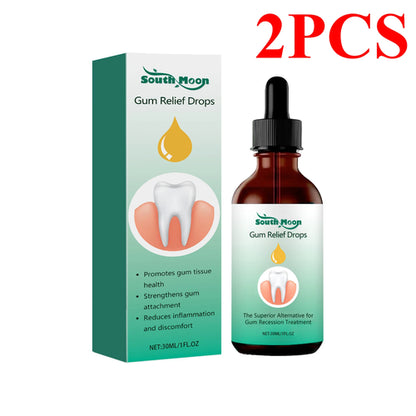 Gum Repair Drops Relieve Receding Gingival Swelling Gum Cleaning Care