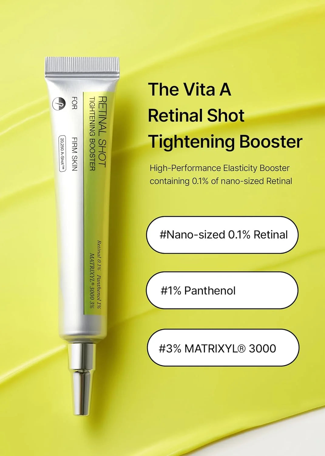 Korean Retinol Vitamin C Hydrating Shot Tightening Booster Face Cream