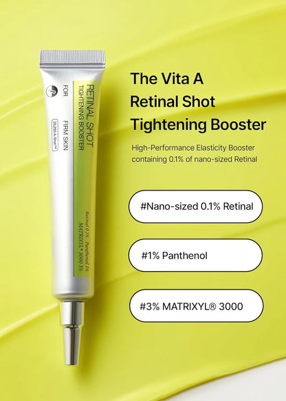 Korean Retinol Vitamin C Hydrating Shot Tightening Booster Face Cream