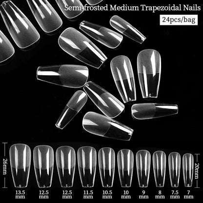 BORN PRETTY Solid Nail Tips Gel 5g Transparent UV LED