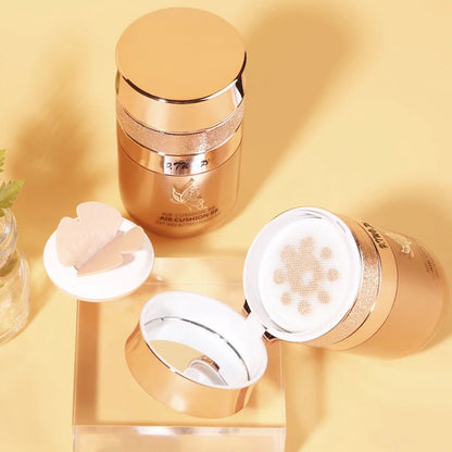 Air Cushion BB Cream Butterfly Powder Puff Moisturizing Foundation
