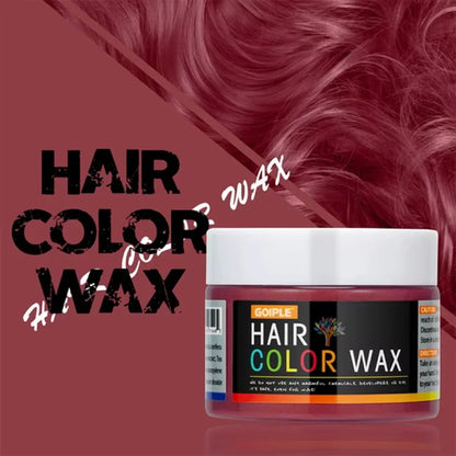 Valentine's Day DIY Hair Dyed Mud Hair Colour Wax Easy To Wash