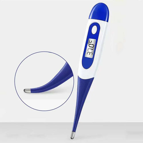 Thermometer for Adults, Soft Head Digital Oral Thermometer for Fever,