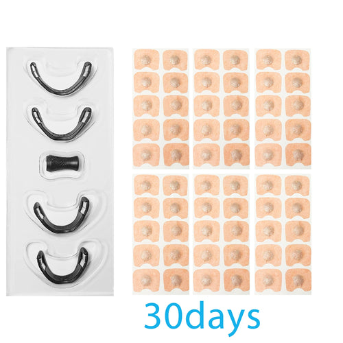 30Days/Box Anti-Snoring Magnetic Nose Clip  Skin-Safe Boost Air