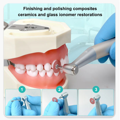 50Pcs/Bag Dental Finishing and Polishing Discs Composites Ceramics and