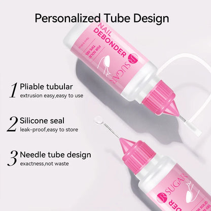 UR SUGAR 15ml Remover For Solid Tips Gel False Nail Tips Solid