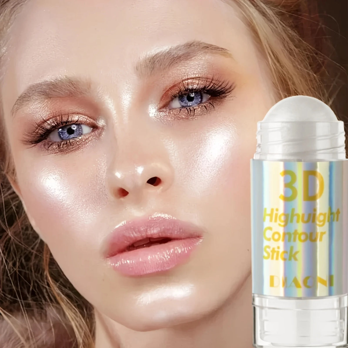 Water Light Highlighter Stick Blush Stick Make Up Face Body Glitter