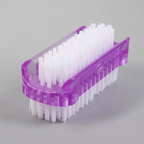 Double-Sided Nail Cleaning Brush, Manicure and Pedicure Tool, Ideal