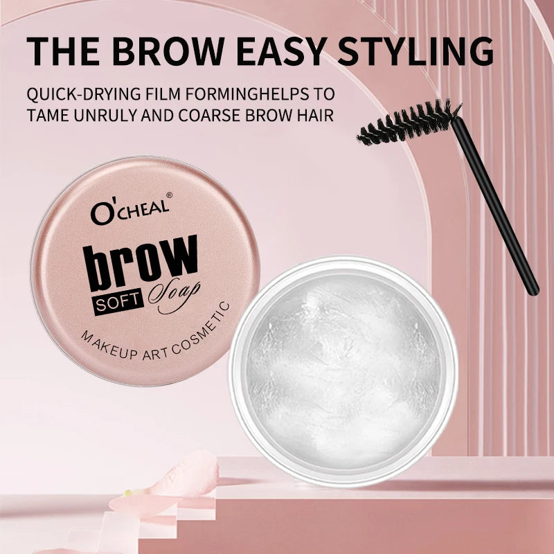 Eyebrow Styling Gel 3D Feathery Wild Brow Wax Waterproof Long Lasting