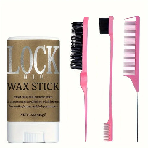 LOCKMIO Hair Wax Stick for Women and Kids Long Lasting Hold Pomade