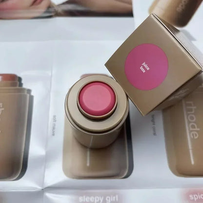 Rhod Pocket Blush LIP Stick Lip And Cheek Hydrating Stick Natural
