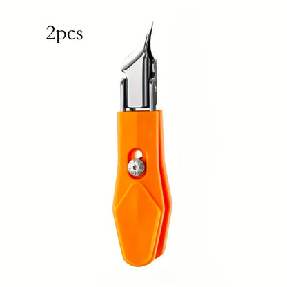 25° Slant Edge Nail Clipper Wide Opening Stainless Steel Professional