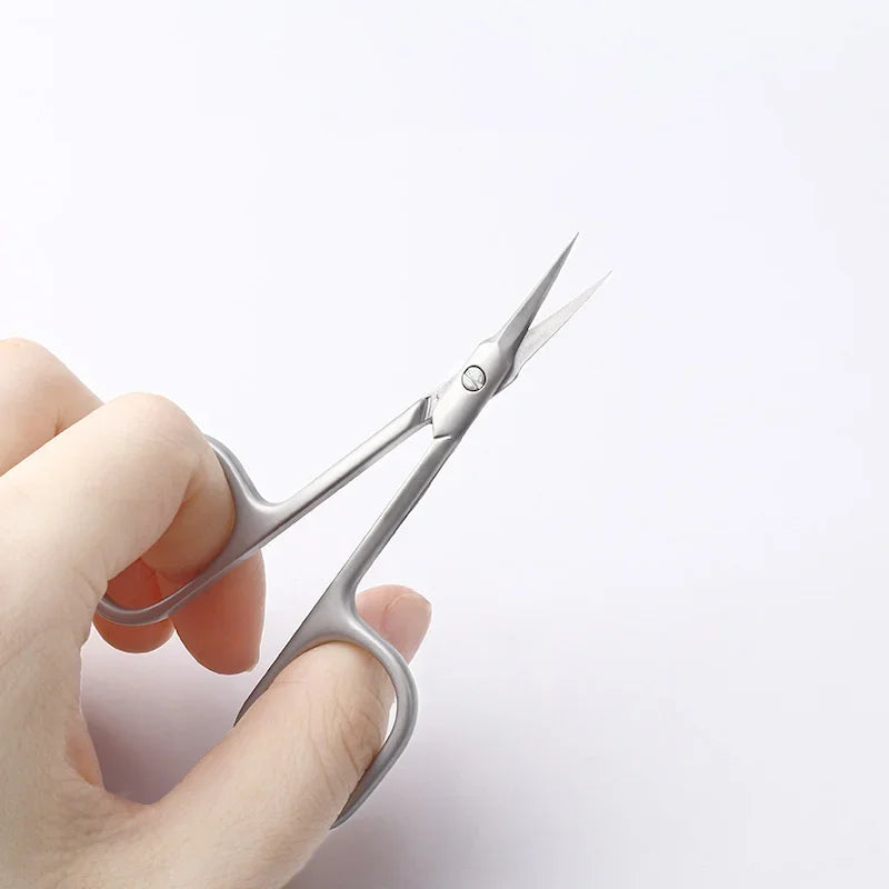 Stainless steel cuticle scissors for nail art Russian style dead skin