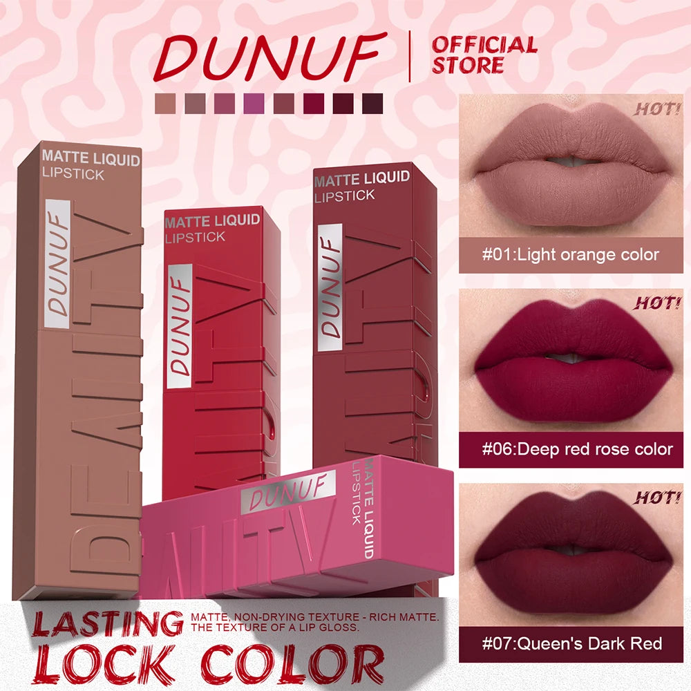 Lip Gloss Lipstick Easy To Color Waterproof Easy-color Sweat-proof