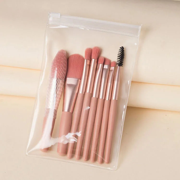 Makeup Brush Kit - 8 Piece