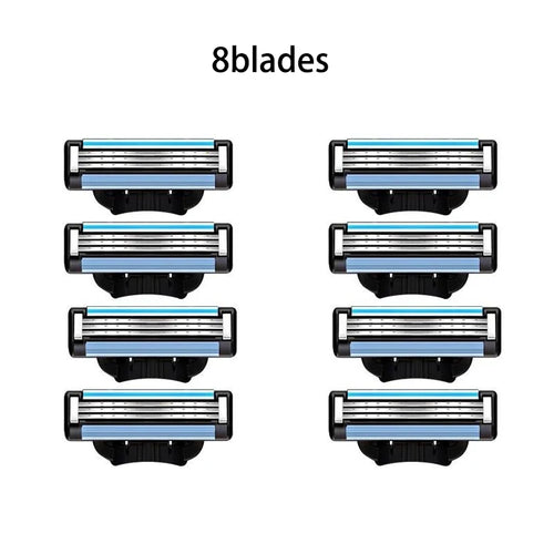 Three-layer Blade Manual Shaver Razor Blade Manual 3-layer Shaving