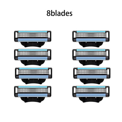 Three-layer Blade Manual Shaver Razor Blade Manual 3-layer Shaving