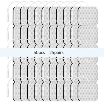 Physiotherapy Tens Electrode Pads Conductive Gel Therapeutic Pulse