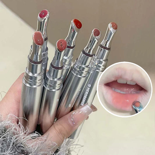 HERORANGE Mirror-like Lip Gloss, Long-Lasting Moisturizing Lip Gloss,