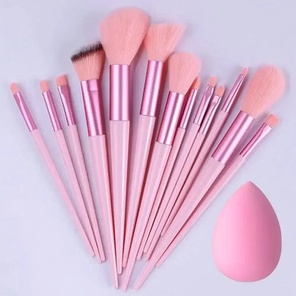 Professional Makeup Brush Set - Soft Fluffy Cosmetic Brushes for
