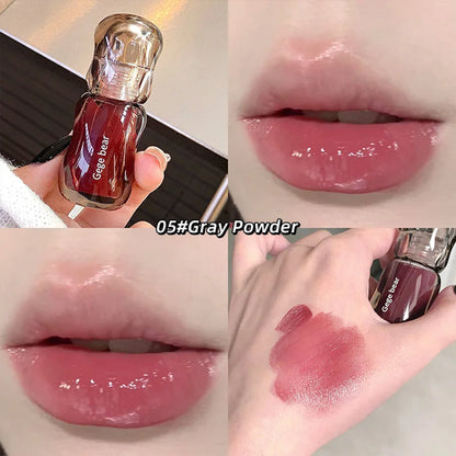 Gege Bear Crystal Gloss Lip Tint — Autumn/Winter Hydrating Formula,