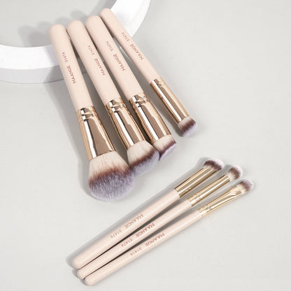 MAANGE 7pcs/set Makeup Brushes for Cosmetic Foundation Powder
