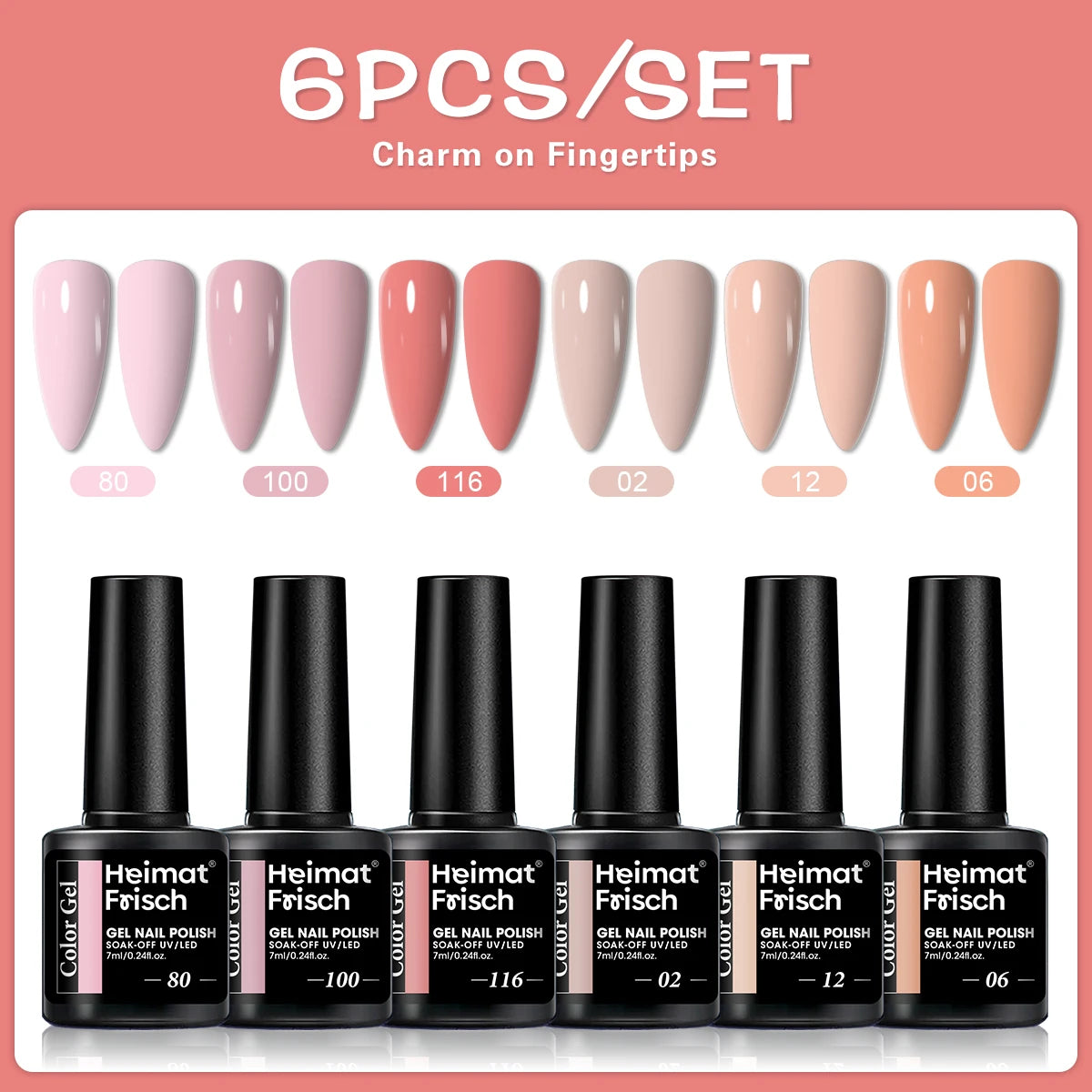Color Block Series | Glossy Nails 0.24 oz Trendy Candy Foam Gel